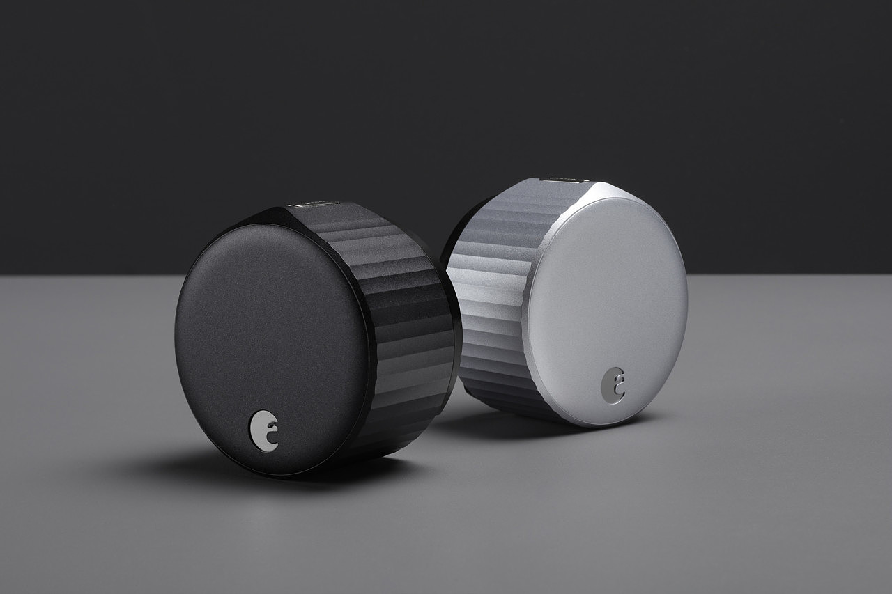 august，Intelligent door lock，Digital，product design，