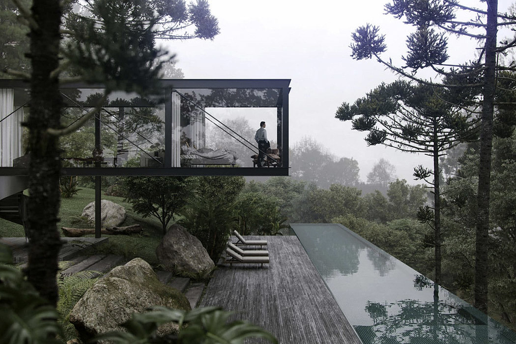 Tree House，log cabin，Architecture，industrial design，
