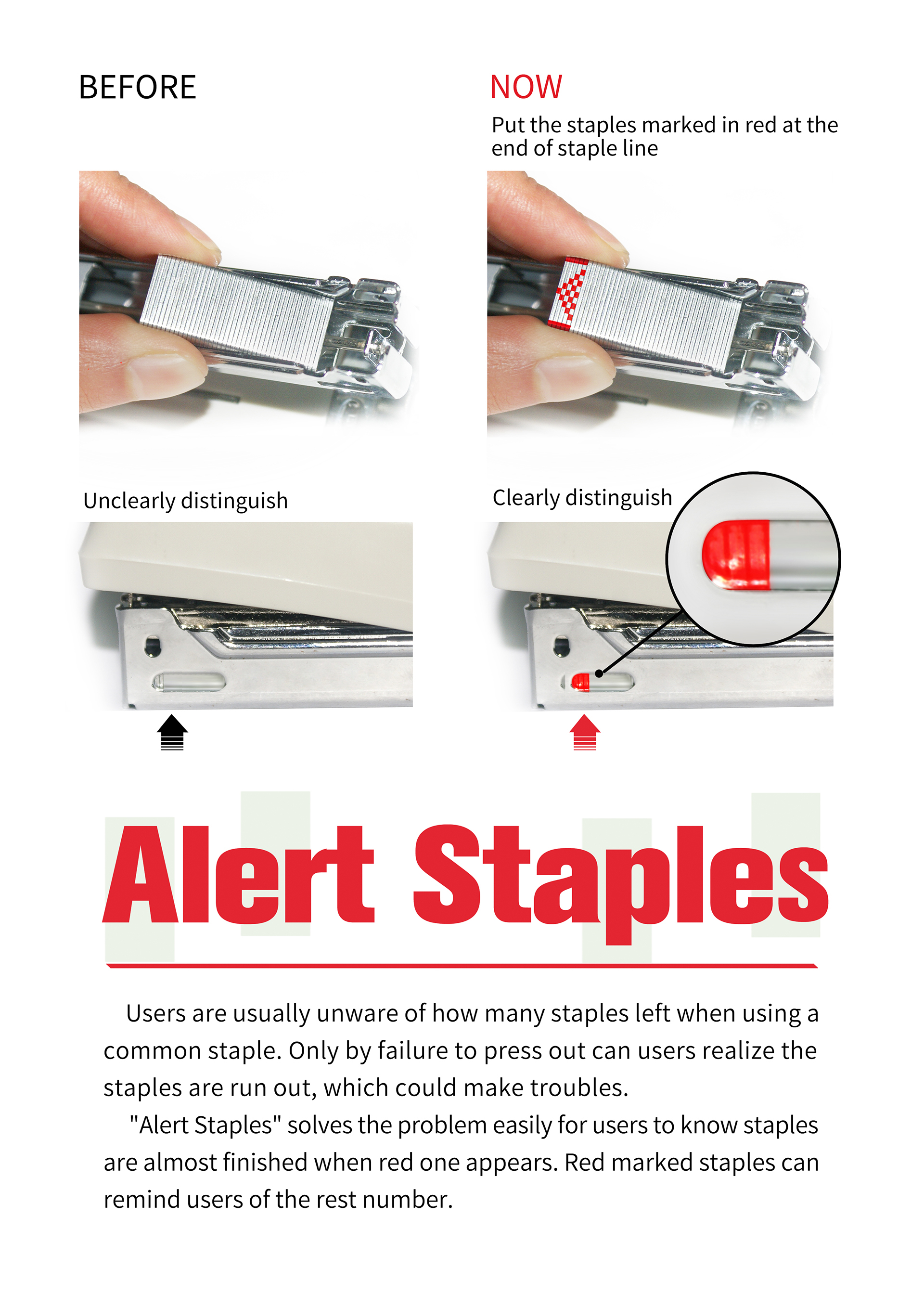 “Alert Staples”，