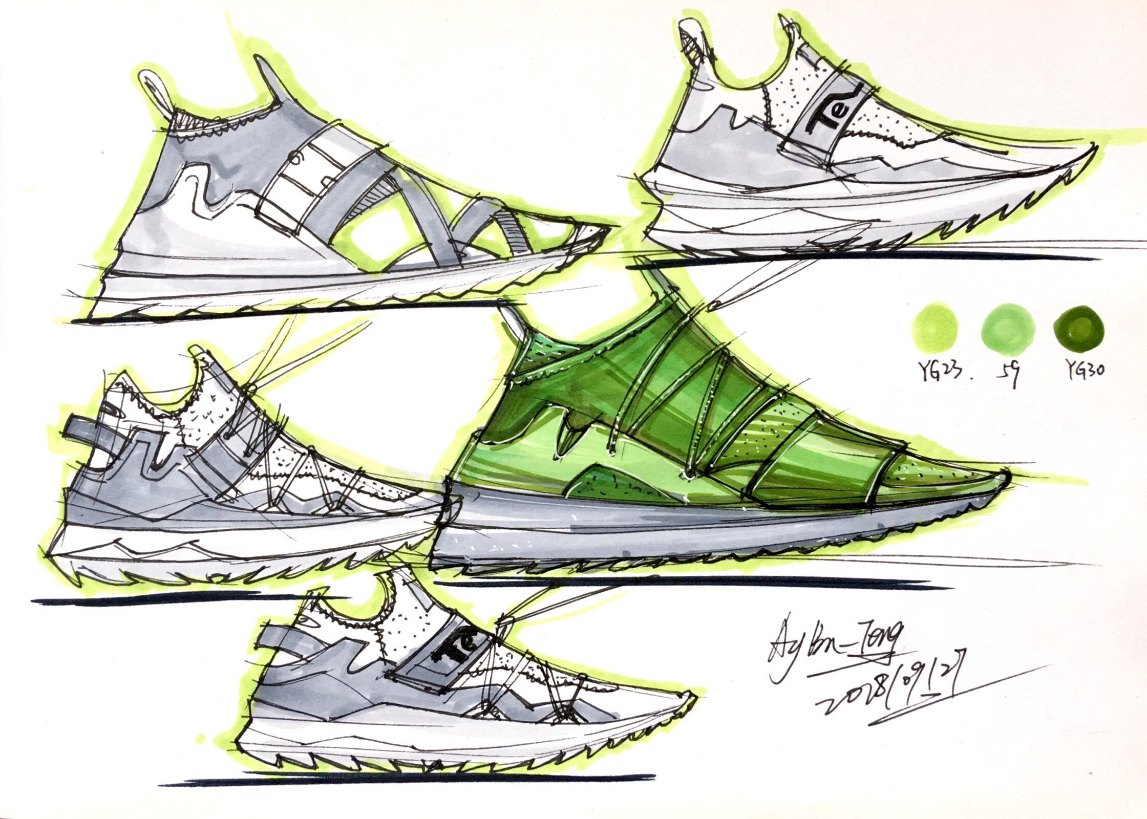 Teng Yilin，Hand drawn product design，Hand drawn industrial design，Designer's hand-painted book，Pursue dream Jiangnan Design Postgraduate Entrance Examination，