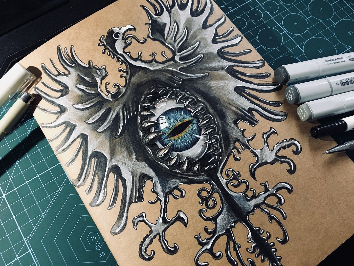 Teng Yilin，Designer's hand-painted book，Illustration，Hand drawn product design，Hand drawn industrial design，Pursue dream Jiangnan Design Postgraduate Entrance Examination，