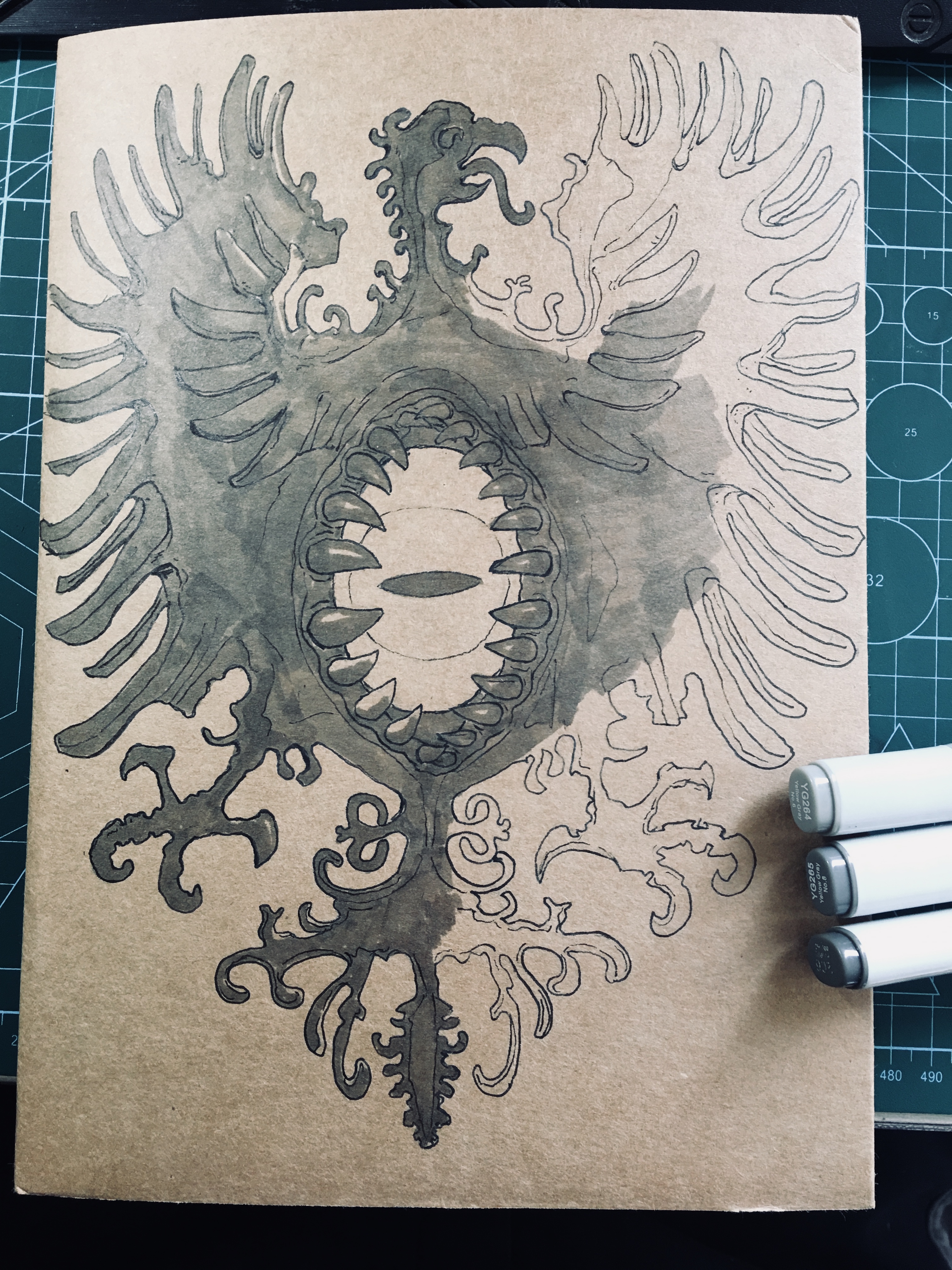 Teng Yilin，Designer's hand-painted book，Illustration，Hand drawn product design，Hand drawn industrial design，Pursue dream Jiangnan Design Postgraduate Entrance Examination，