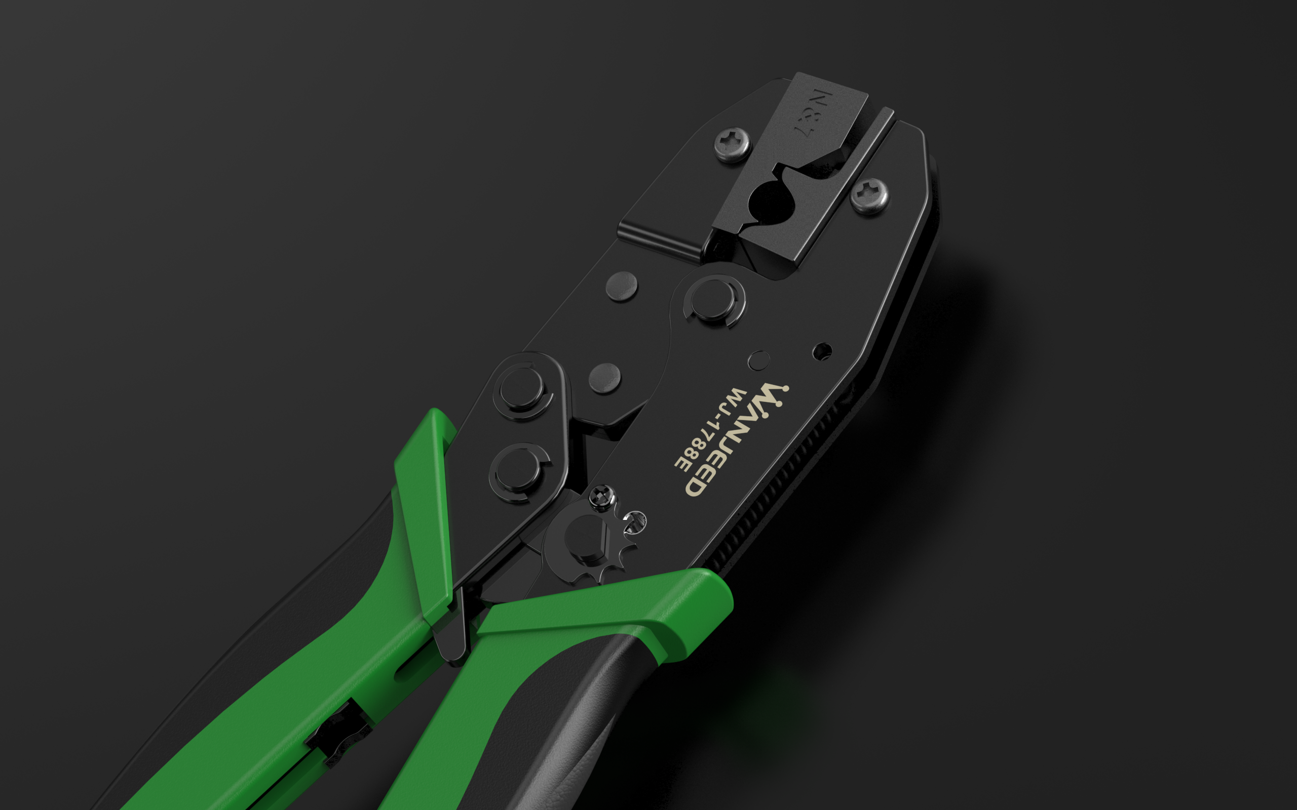 keyshot，rhino，Pliers，Network cable，