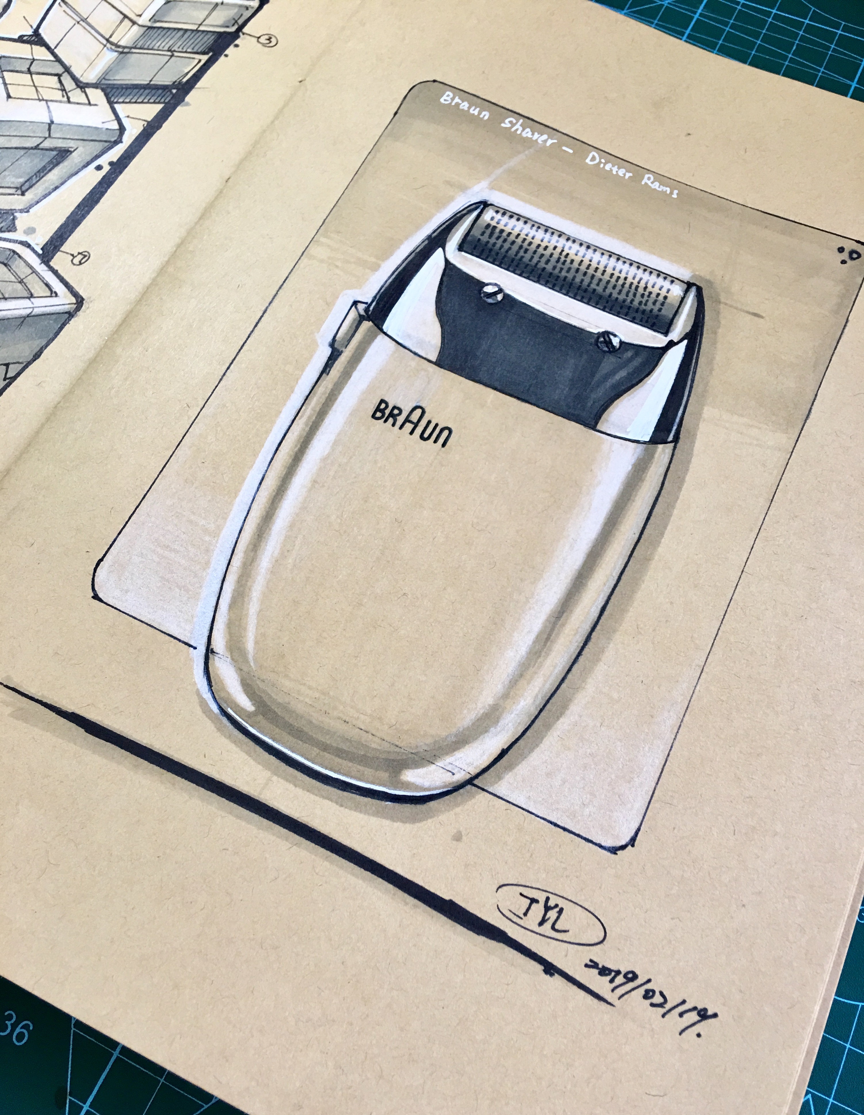 Teng Yilin，Hand drawn product design，Hand drawn industrial design，Designer's hand-painted book，Pursue dream Jiangnan Design Postgraduate Entrance Examination，