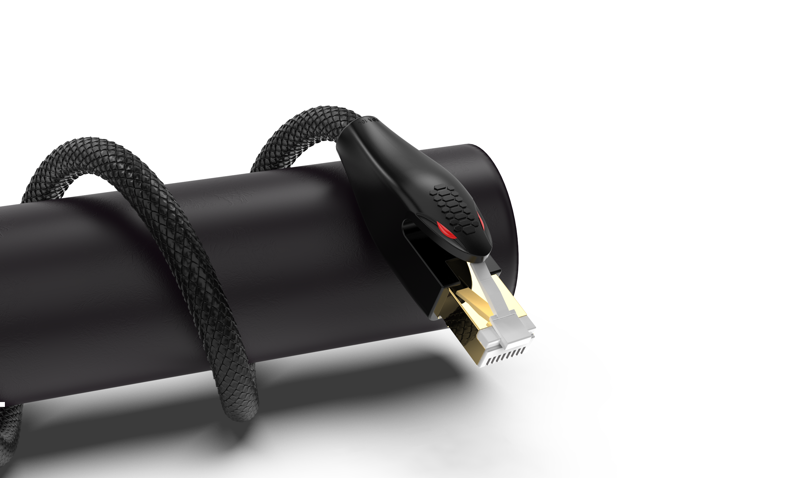 snake，Crazy Python，Network cable，rhino，keyshot，