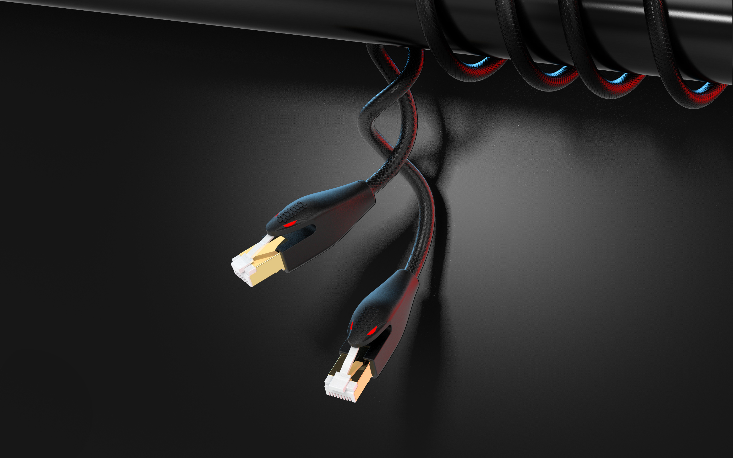 snake，Crazy Python，Network cable，rhino，keyshot，