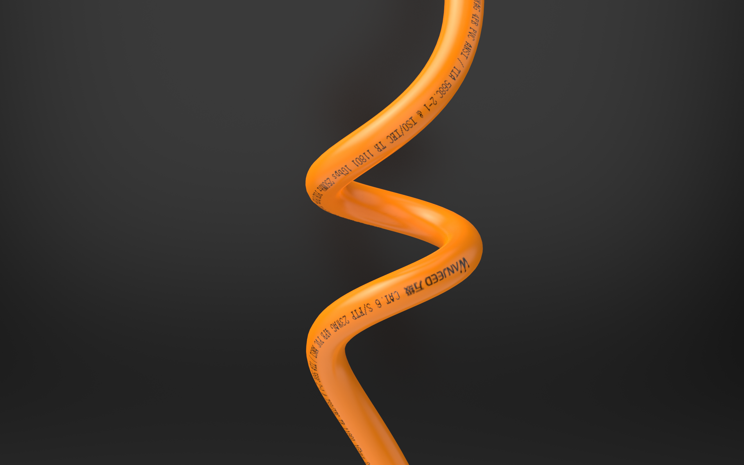 Network cable，network，Line，rhino，keyshot，