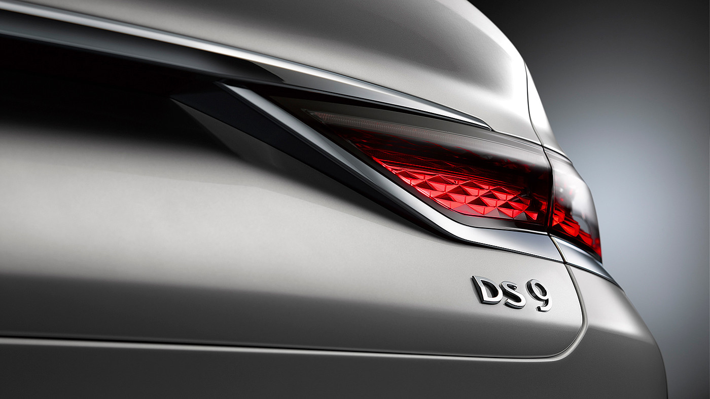 automobile，DS9 E-TENSE，France，Automobile design，Detail drawing，