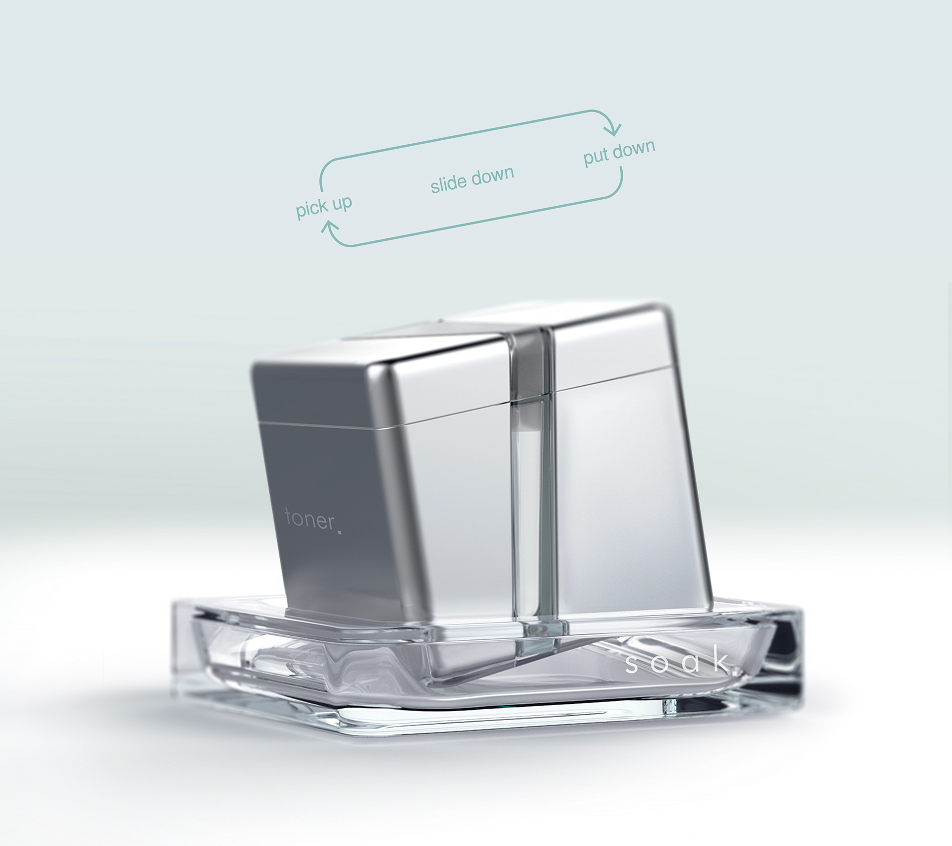 silvery white，Skin Care ，SOAK，skin care products，