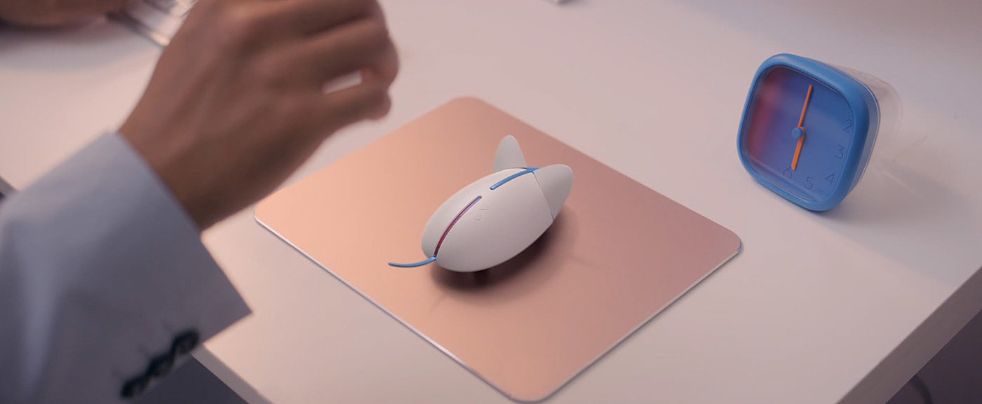 鼠标，创意设计，Balance Mouse，BKID co，白色，