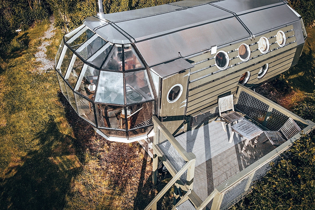 AirShip 002，度假小屋，建筑，室内设计，