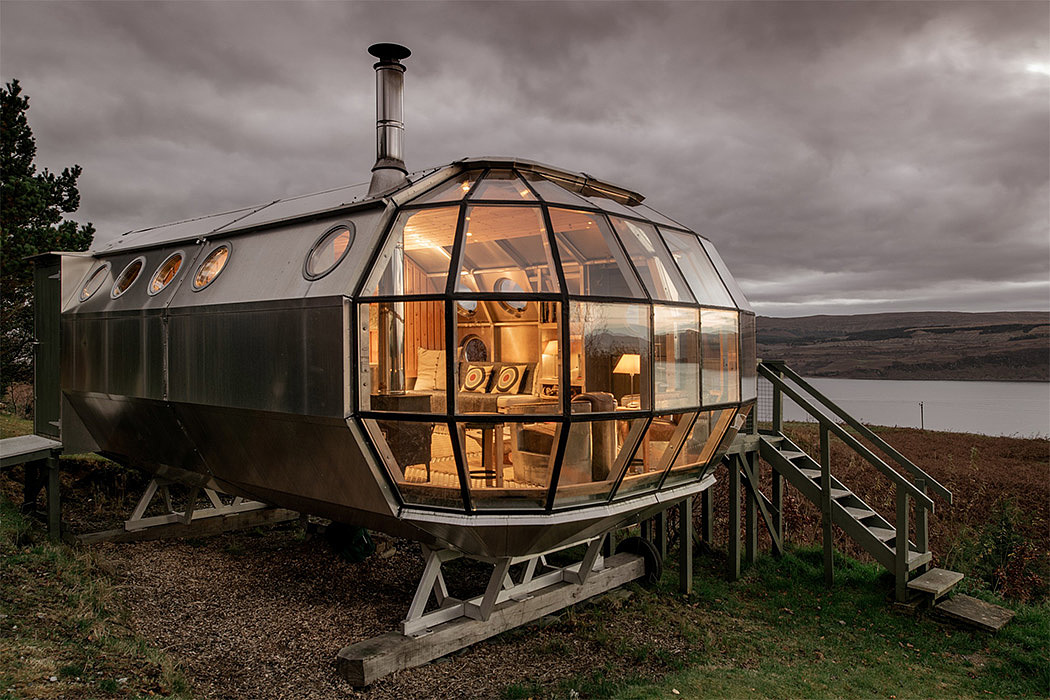 AirShip 002，度假小屋，建筑，室内设计，