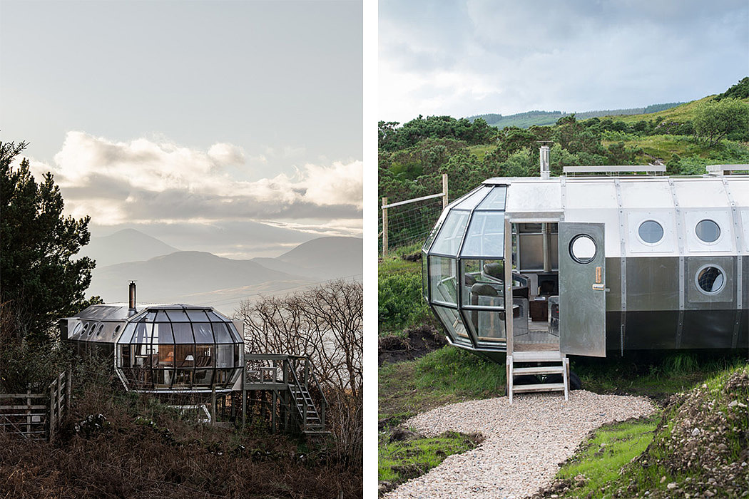 AirShip 002，度假小屋，建筑，室内设计，