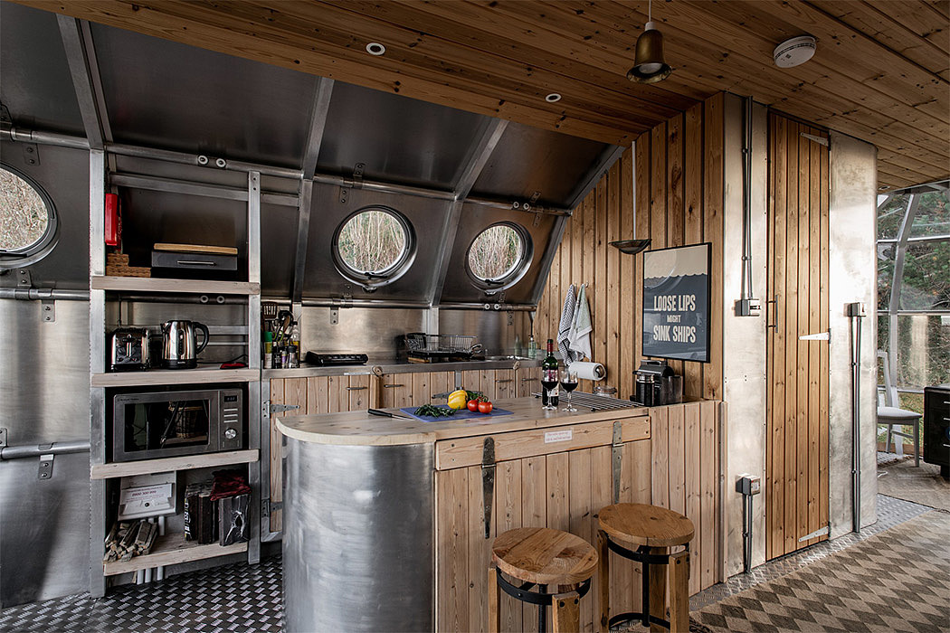 AirShip 002，Holiday cottage，Architecture，Interior design，
