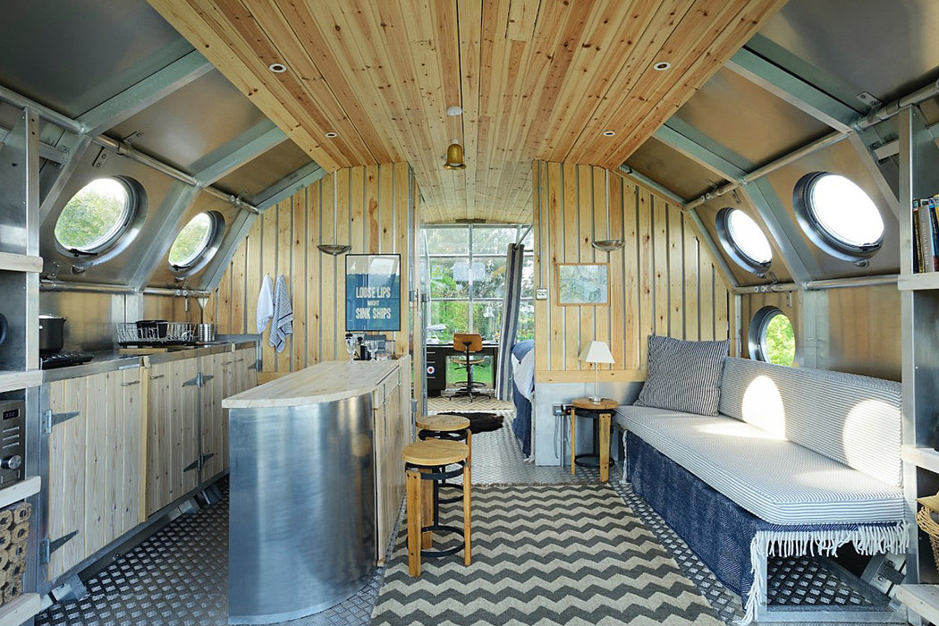 AirShip 002，Holiday cottage，Architecture，Interior design，
