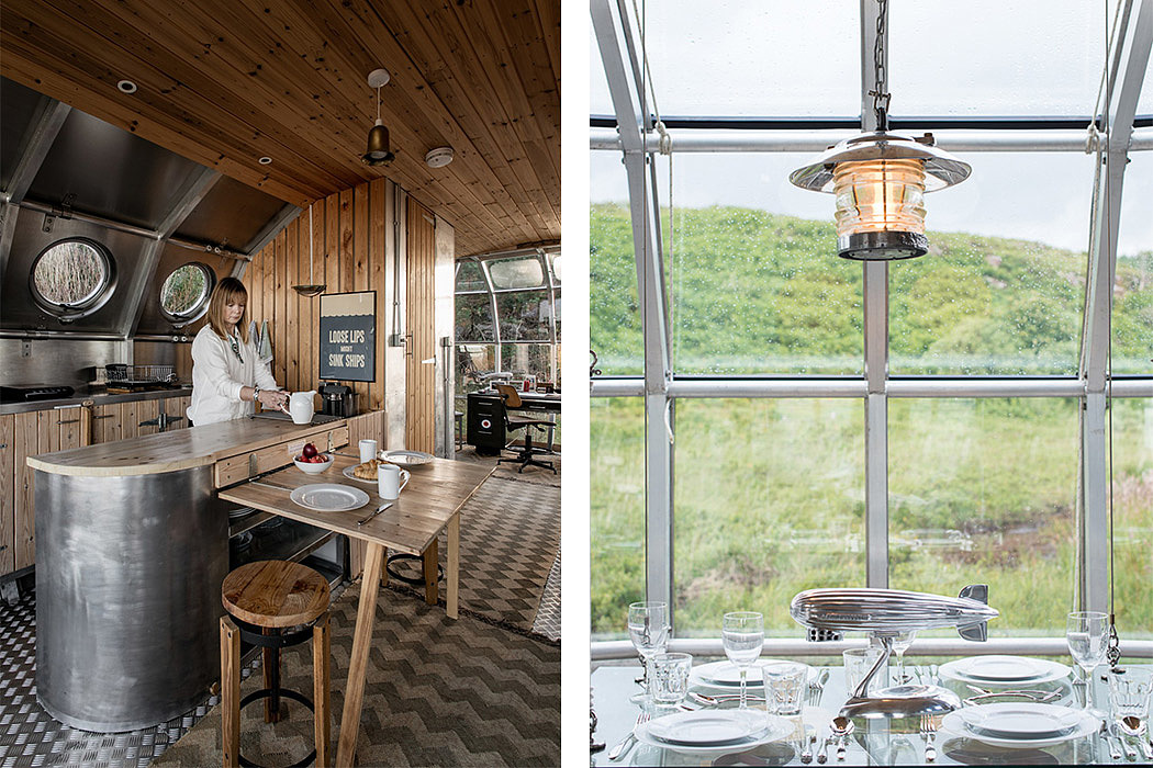 AirShip 002，Holiday cottage，Architecture，Interior design，