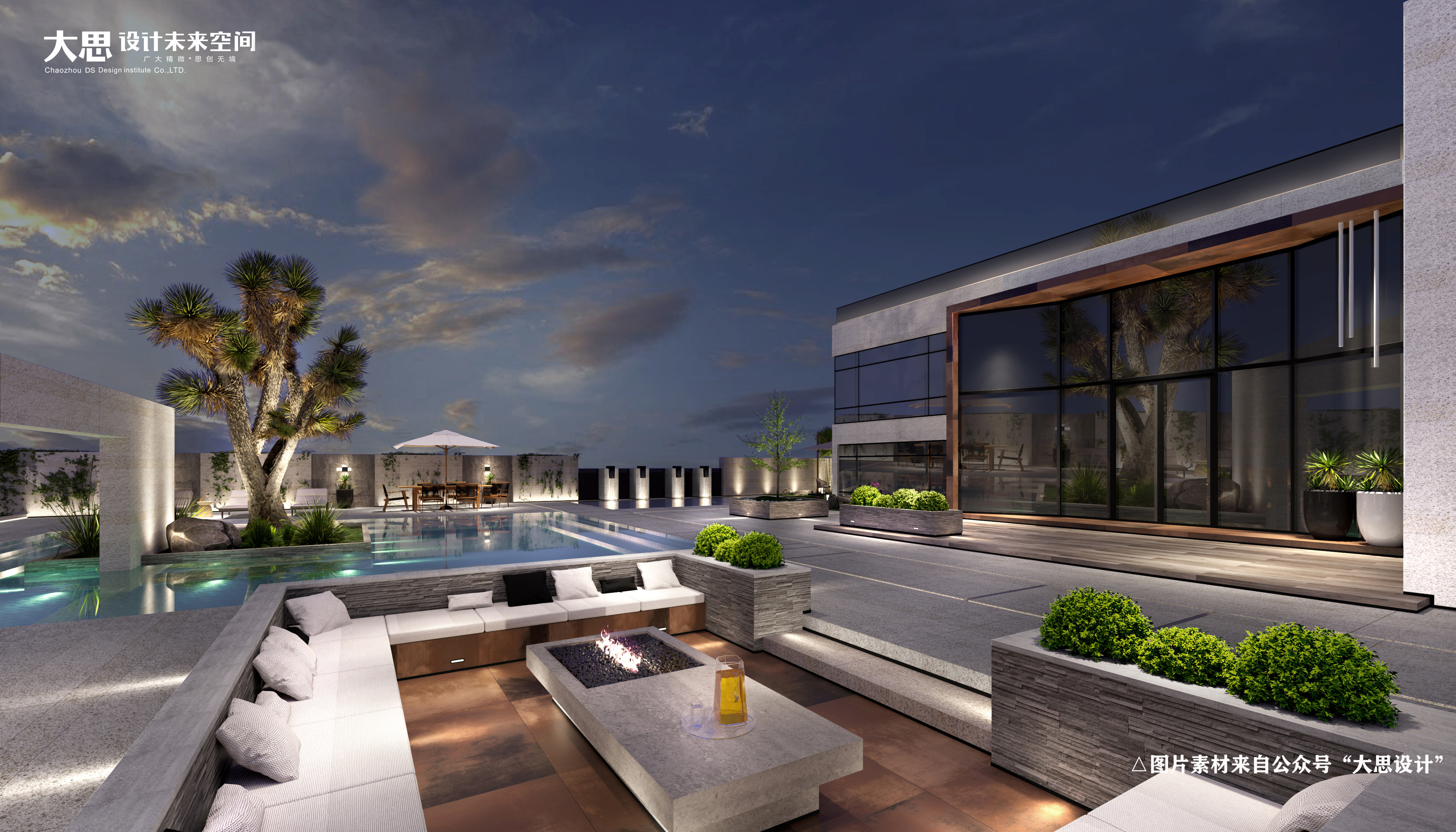 Villa design，Big thinking design，Interior design, villas, luxury houses, modern simplicity，