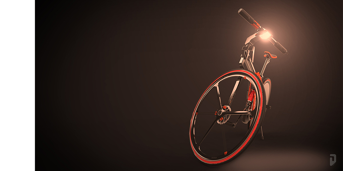 Bicycle，fold，vehicle，function，
