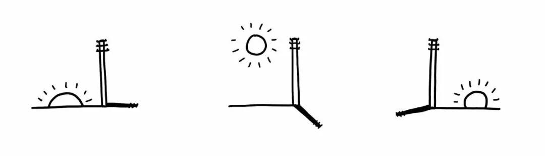 timer，Telegraph Pole，time，shadow，sunshine，