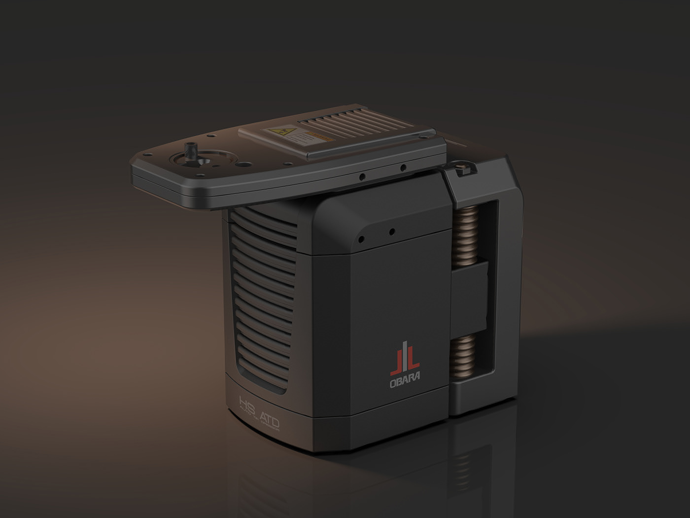 automobile，Trimming welding nozzle，modeling，Render，