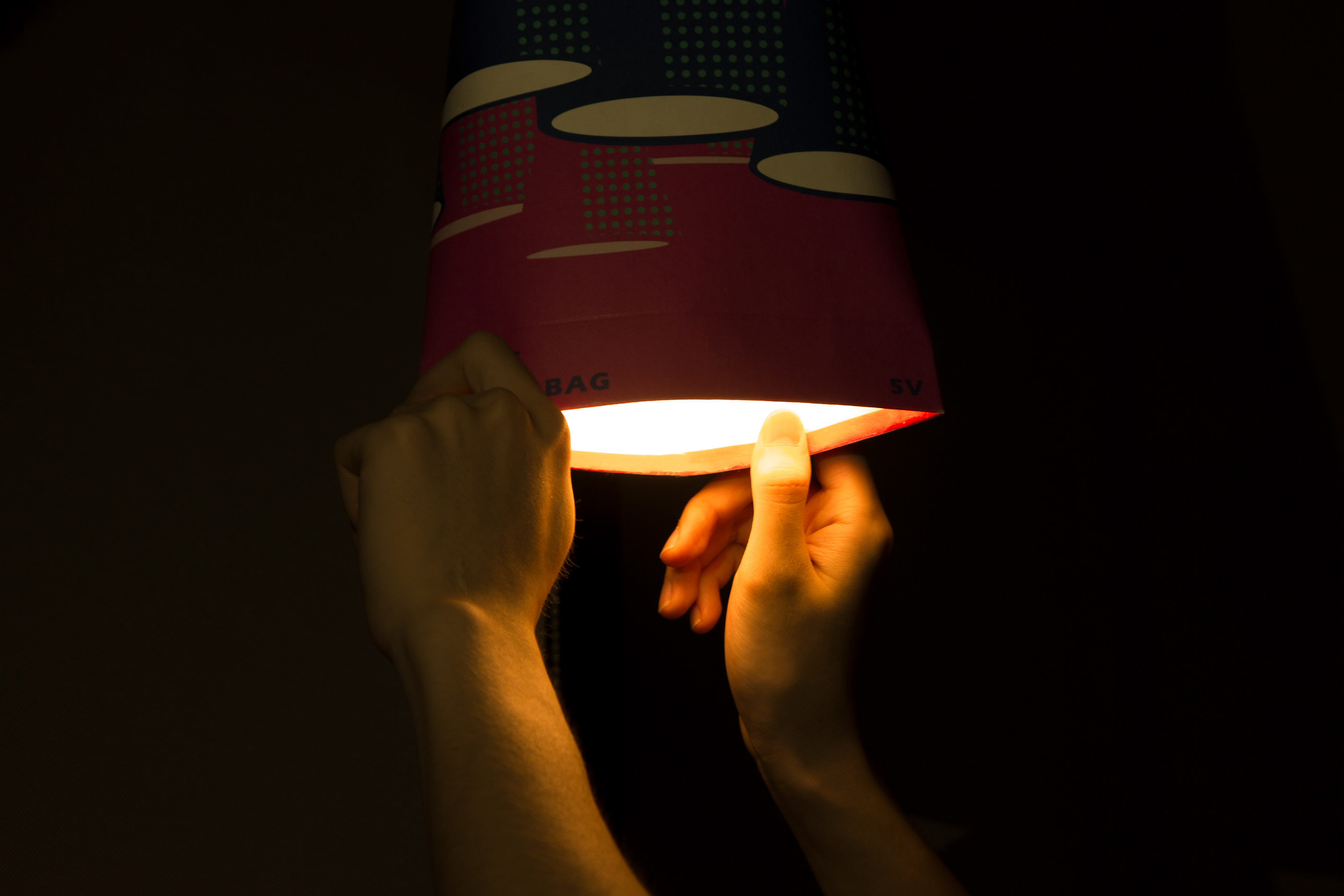 a chandelier，Night light，Flashlight，Portable，packing，lamp，