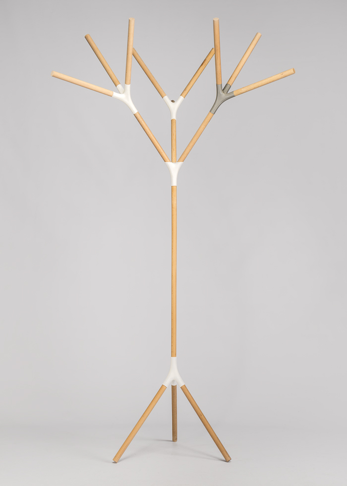 Home Furnishing，coat hanger，Botany，wood，Simplicity，