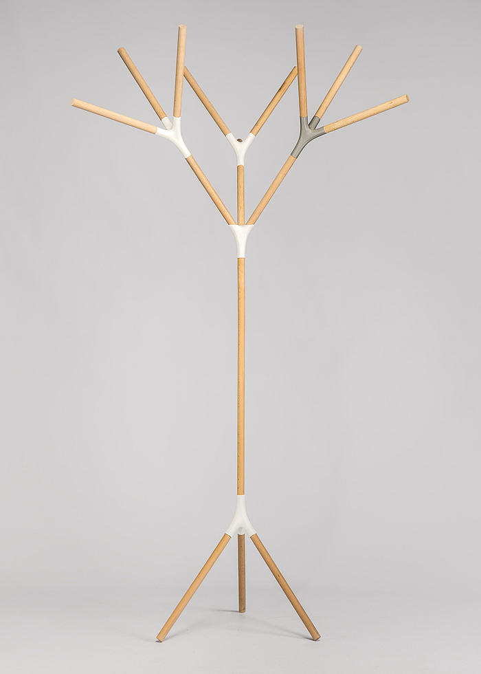 Home Furnishing，coat hanger，Botany，wood，Simplicity，