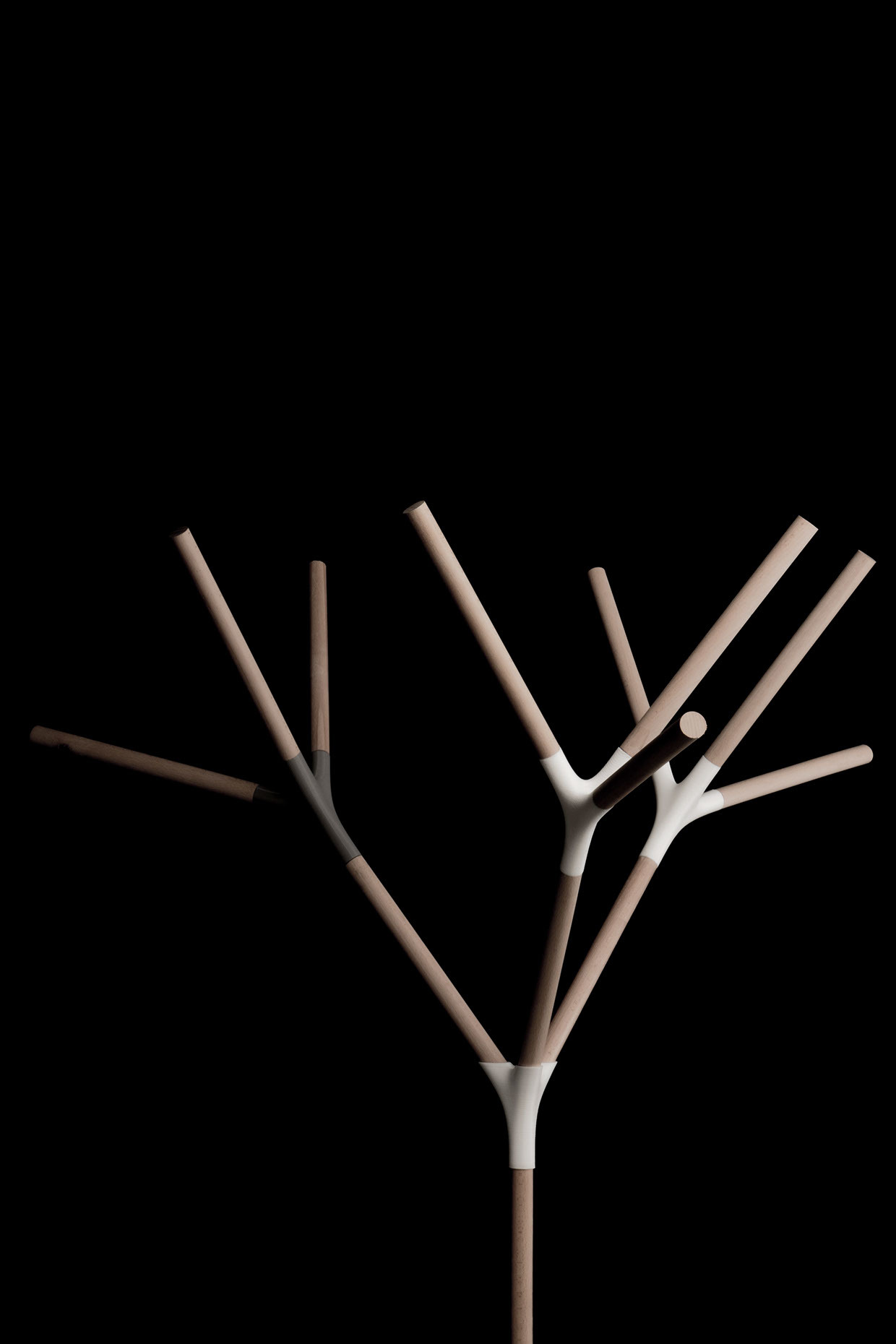 Home Furnishing，coat hanger，Botany，wood，Simplicity，