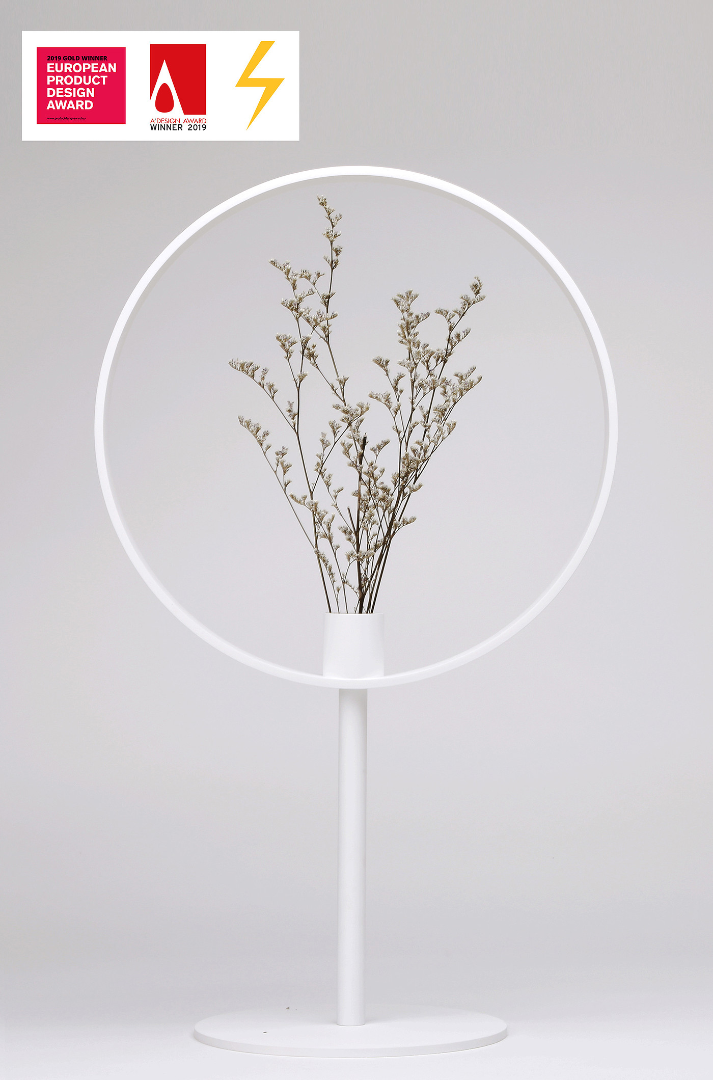 vase，magnifier，Optical illusion，Minimalist，