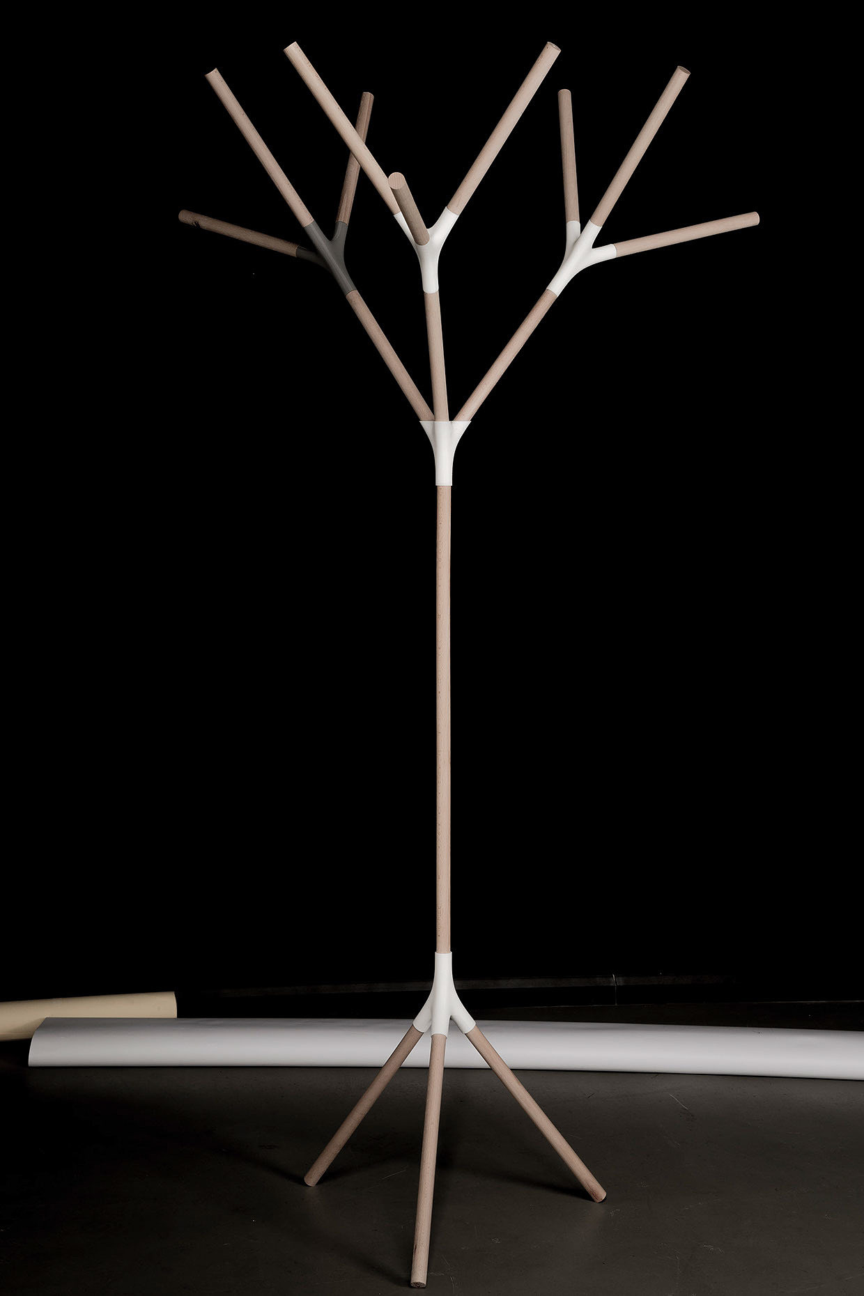 Home Furnishing，coat hanger，Botany，wood，Simplicity，