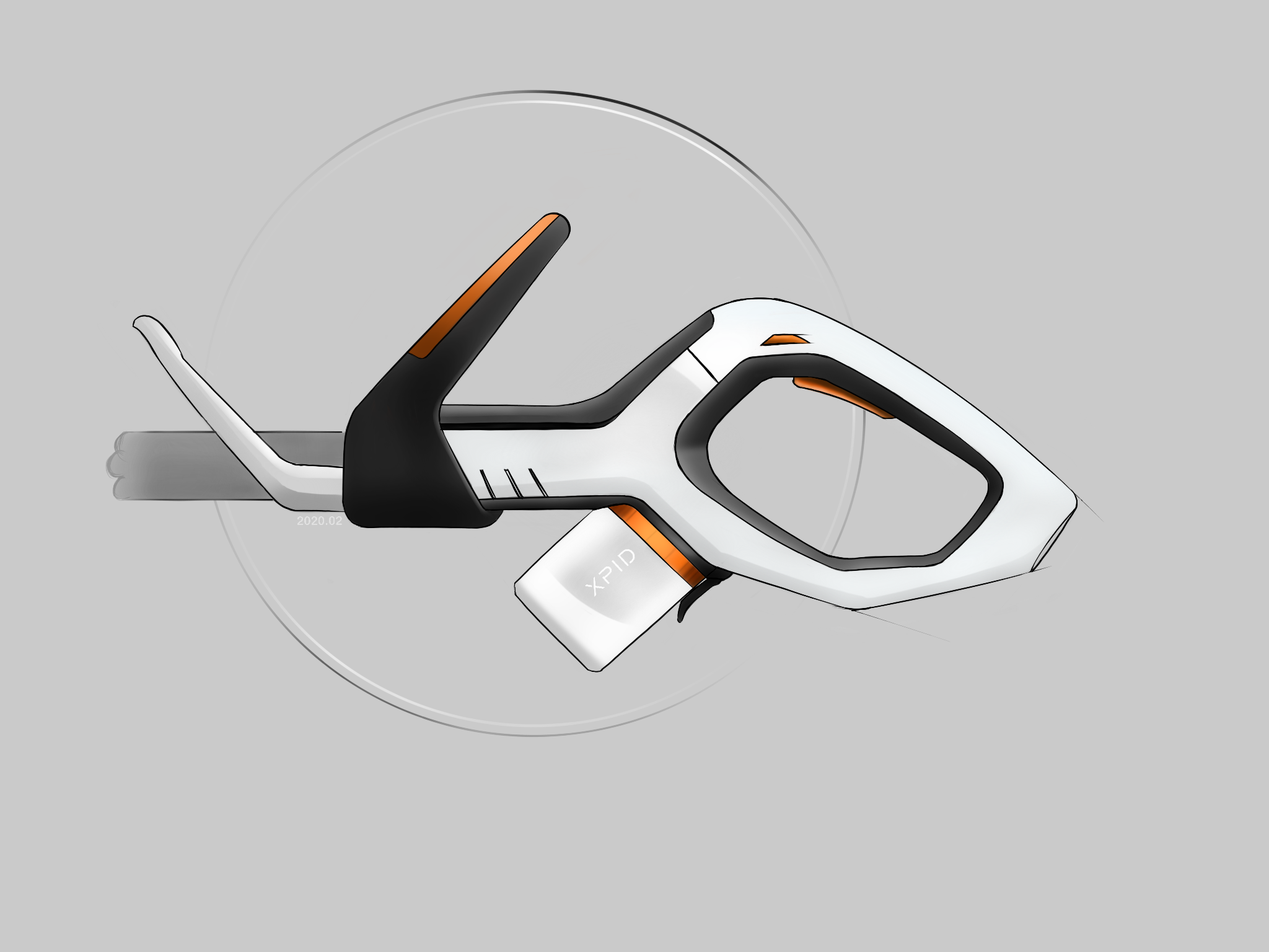 Hand drawn iPad products，