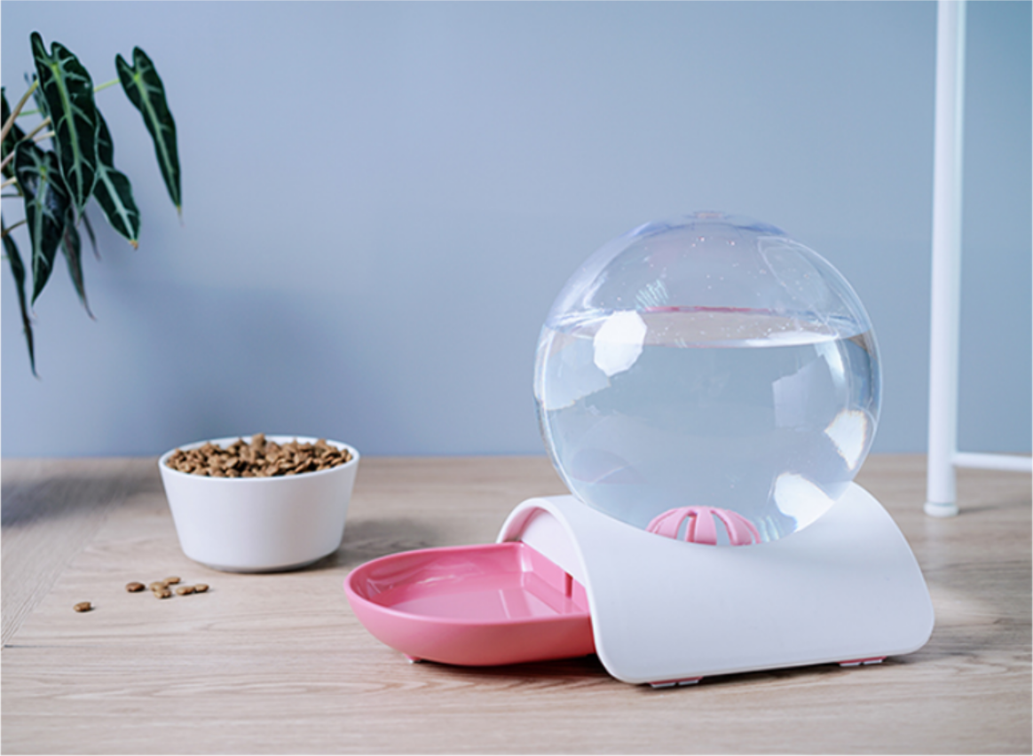 Pet water dispenser，Bubble water dispenser，a water fountain，Original design，