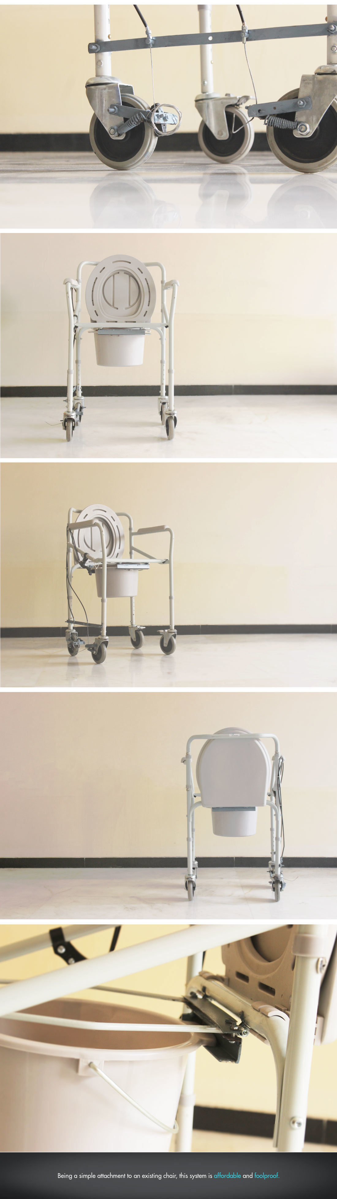 Reprint，industrial design，product design，potty chair，Spina bifida，