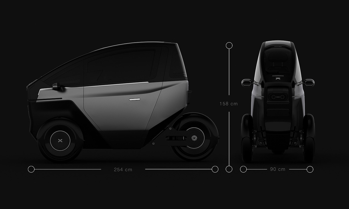 automobile，Modern automobile，EXO ONE，environment protection，