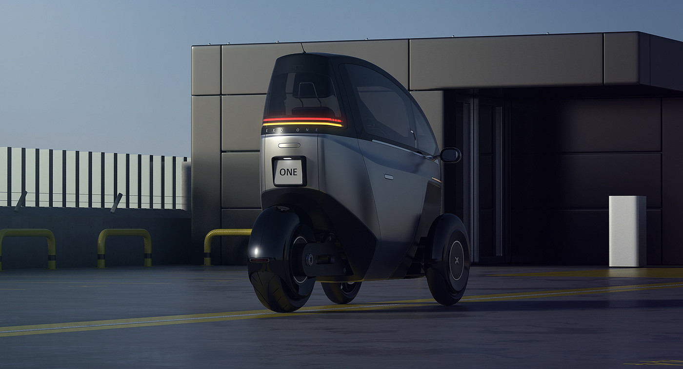 automobile，Modern automobile，EXO ONE，environment protection，