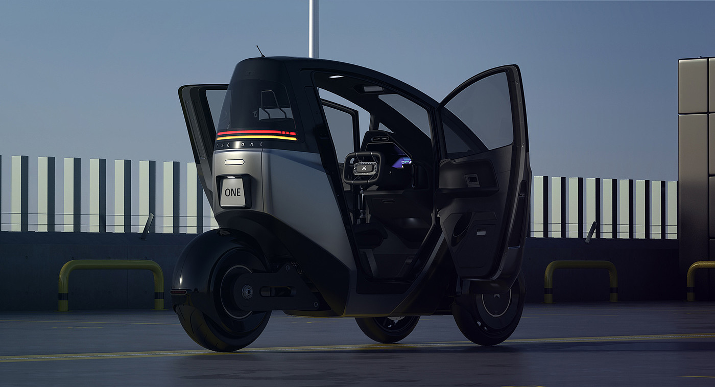 automobile，Modern automobile，EXO ONE，environment protection，