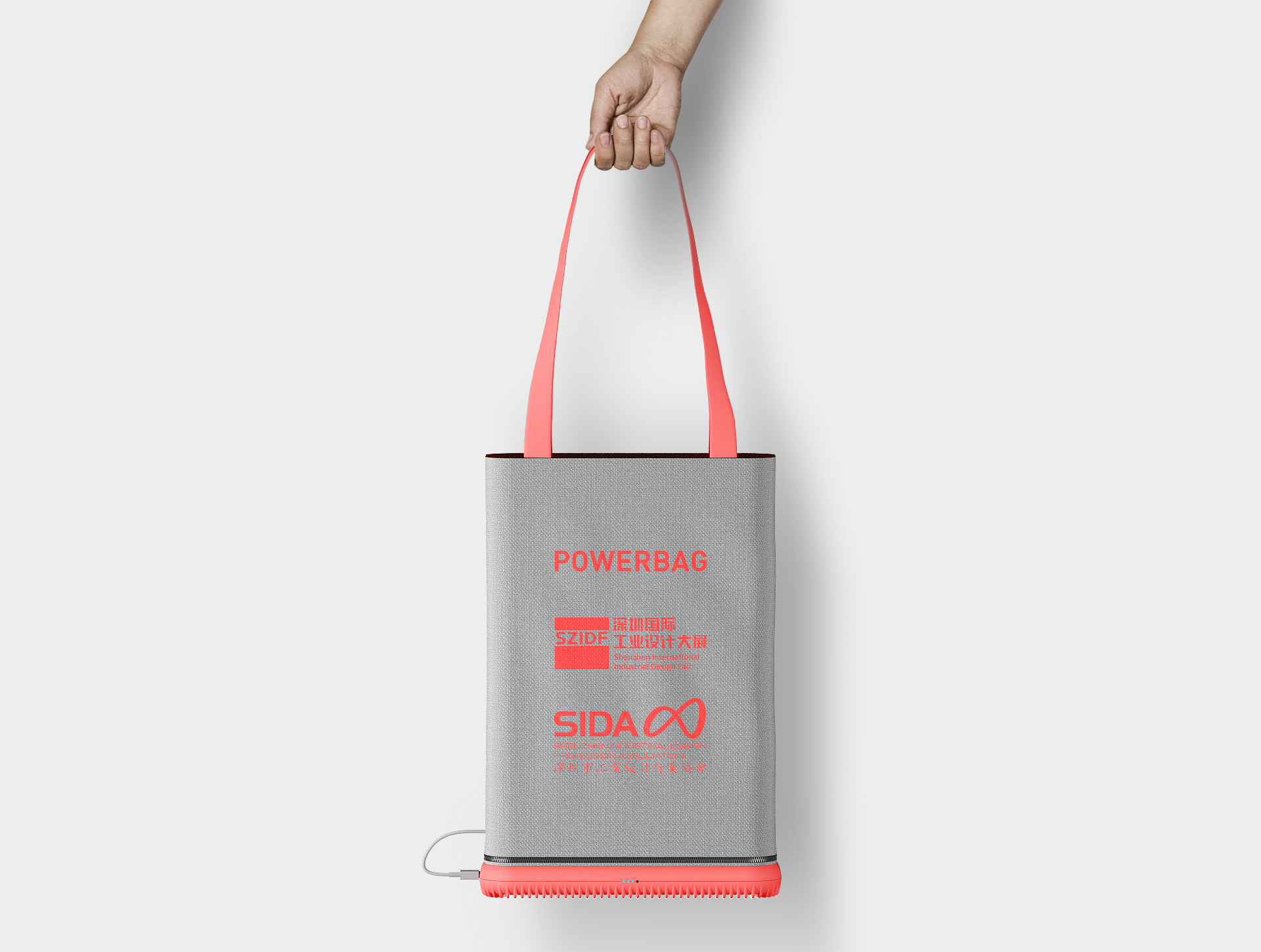 POWERBAG，reticule，portable battery，Davide Anzalon，