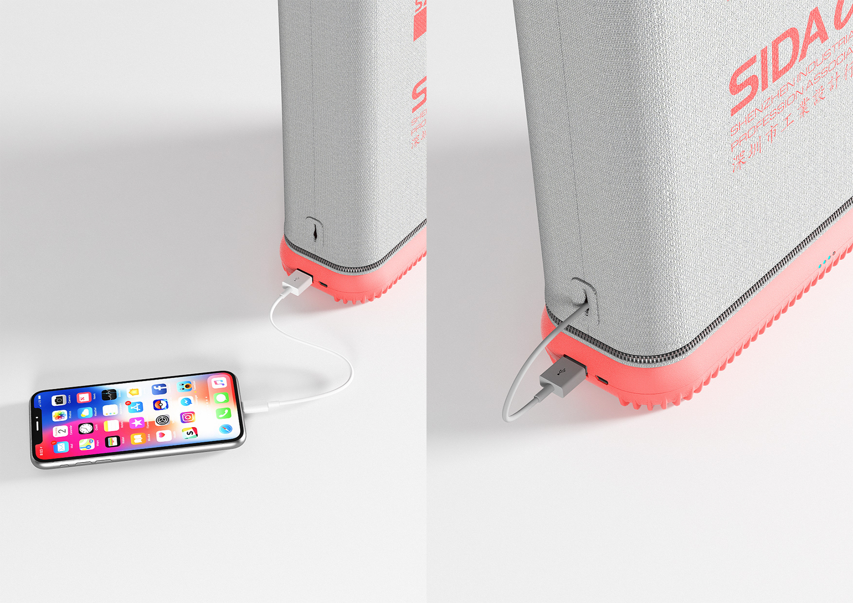 POWERBAG，reticule，portable battery，Davide Anzalon，