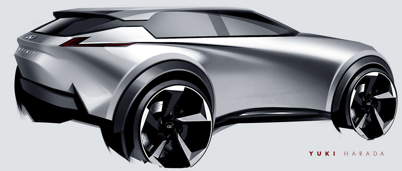 Free Sketches，Hand drawn，Automobile design，