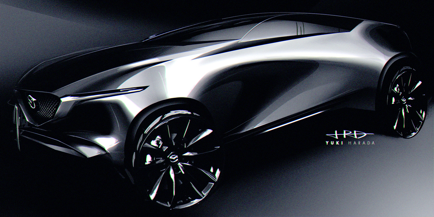 Free Sketches，Hand drawn，Automobile design，