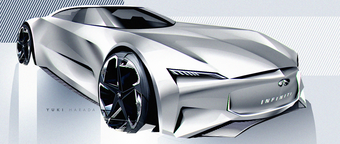 Free Sketches，Hand drawn，Automobile design，