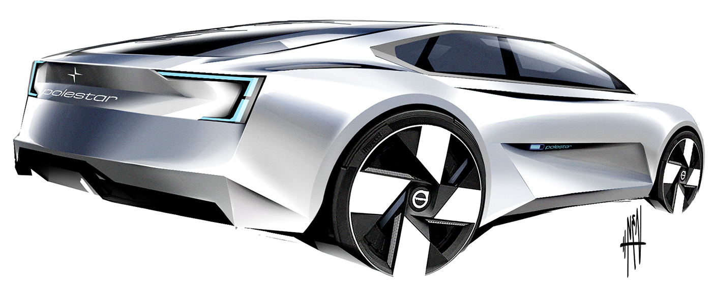 Free Sketches，Hand drawn，Automobile design，