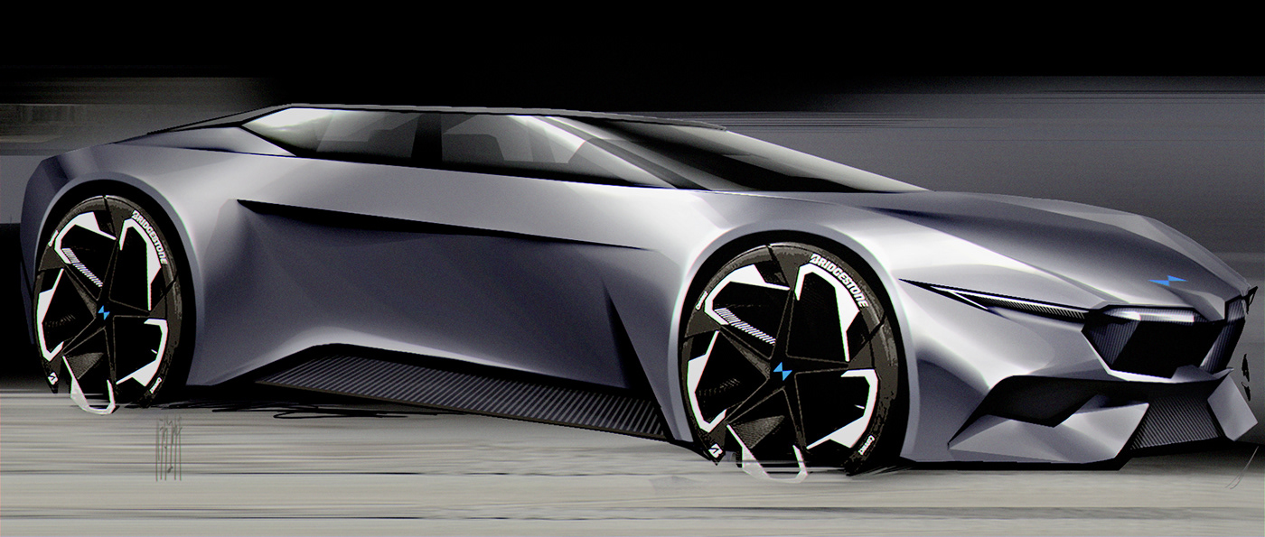 Free Sketches，Hand drawn，Automobile design，