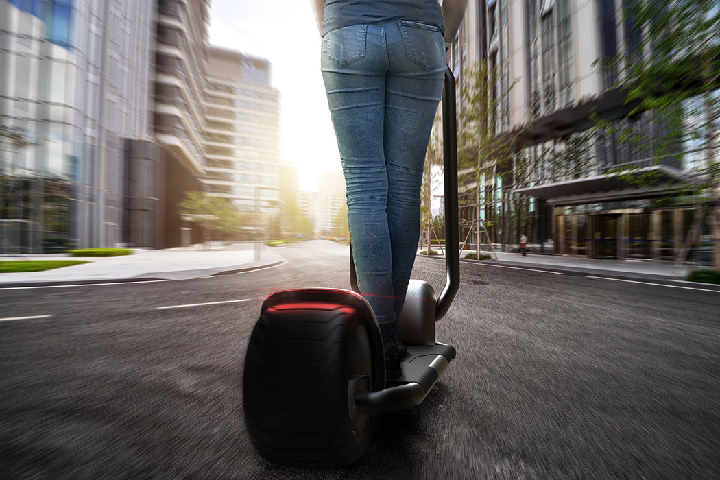 black，conceptual design，Electric scooter，