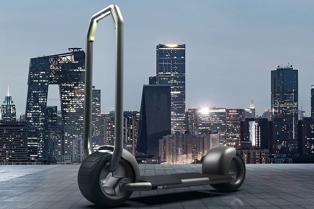 black，conceptual design，Electric scooter，