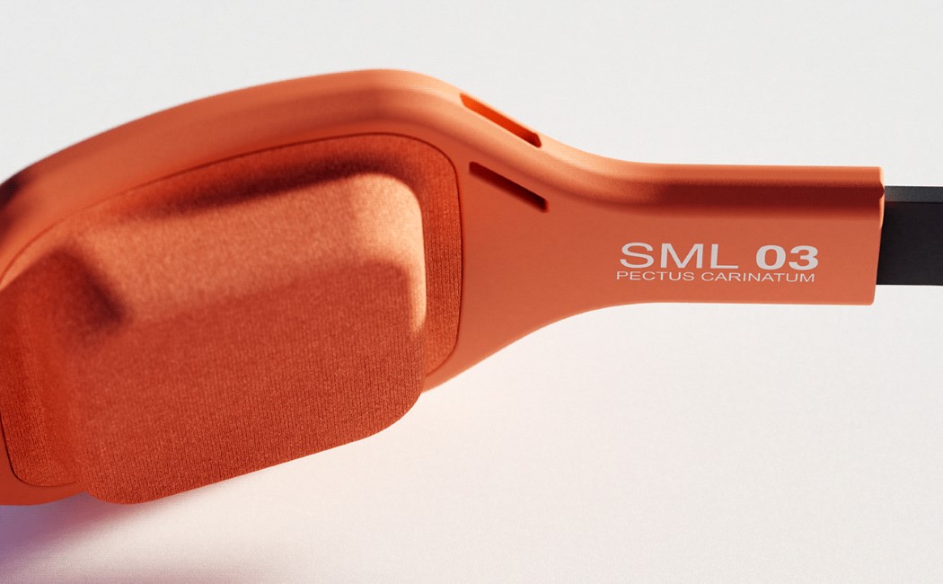 Brace，Chest band，orange，