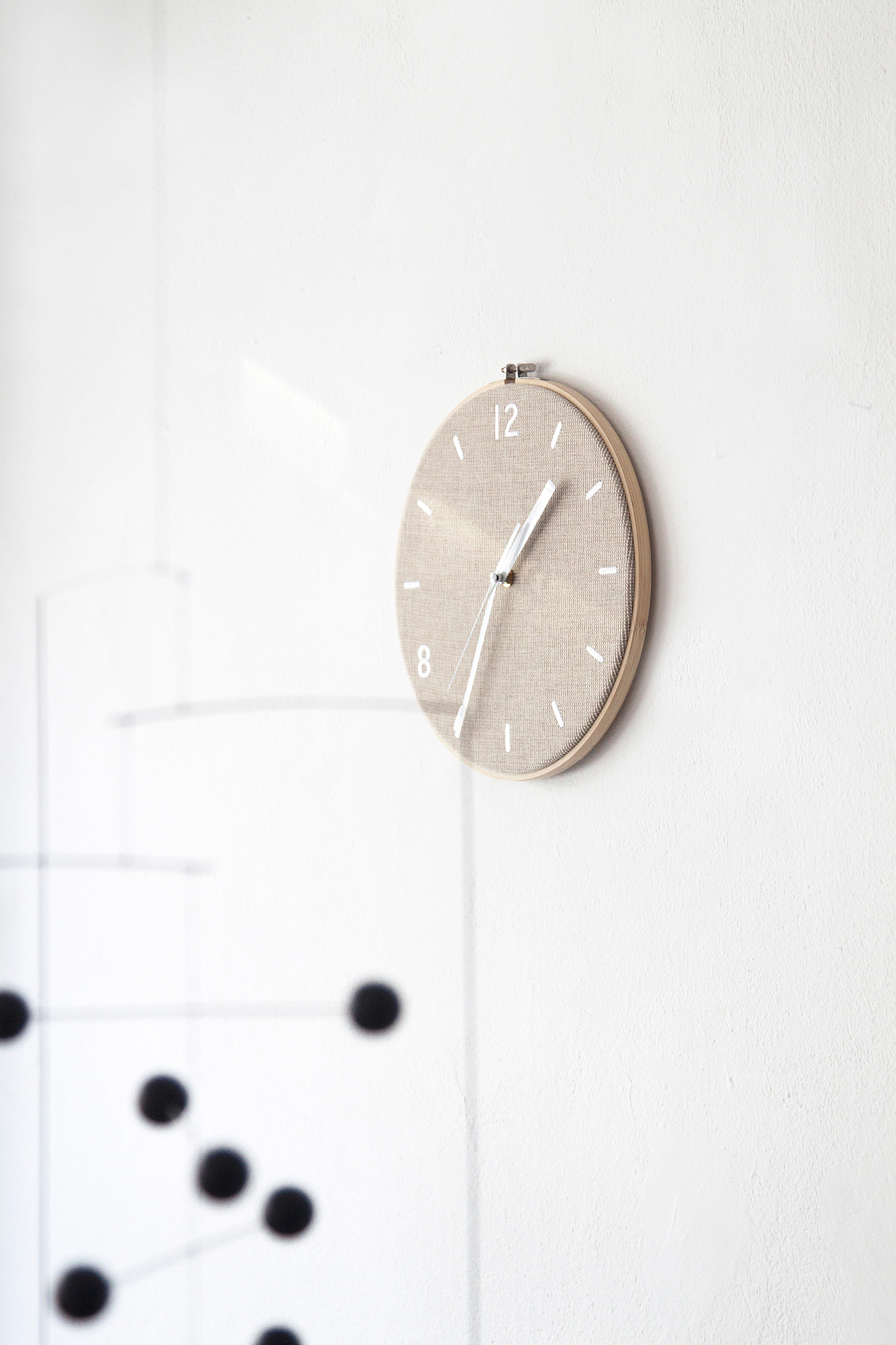 small home appliances，Fabric clock，Up，