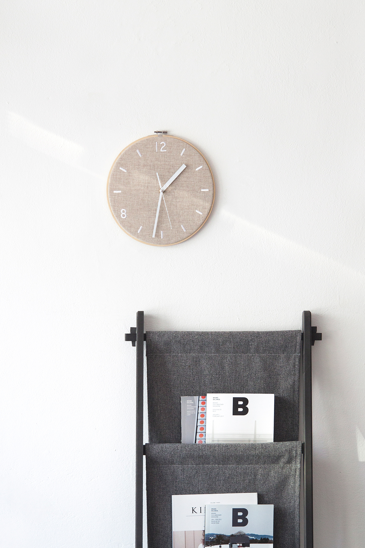 small home appliances，Fabric clock，Up，