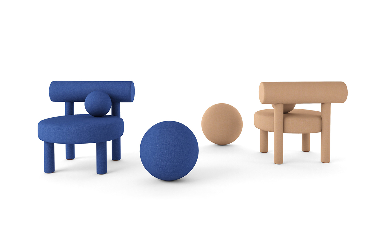 Geometric products，concise，Bauhaus ，Seat design，