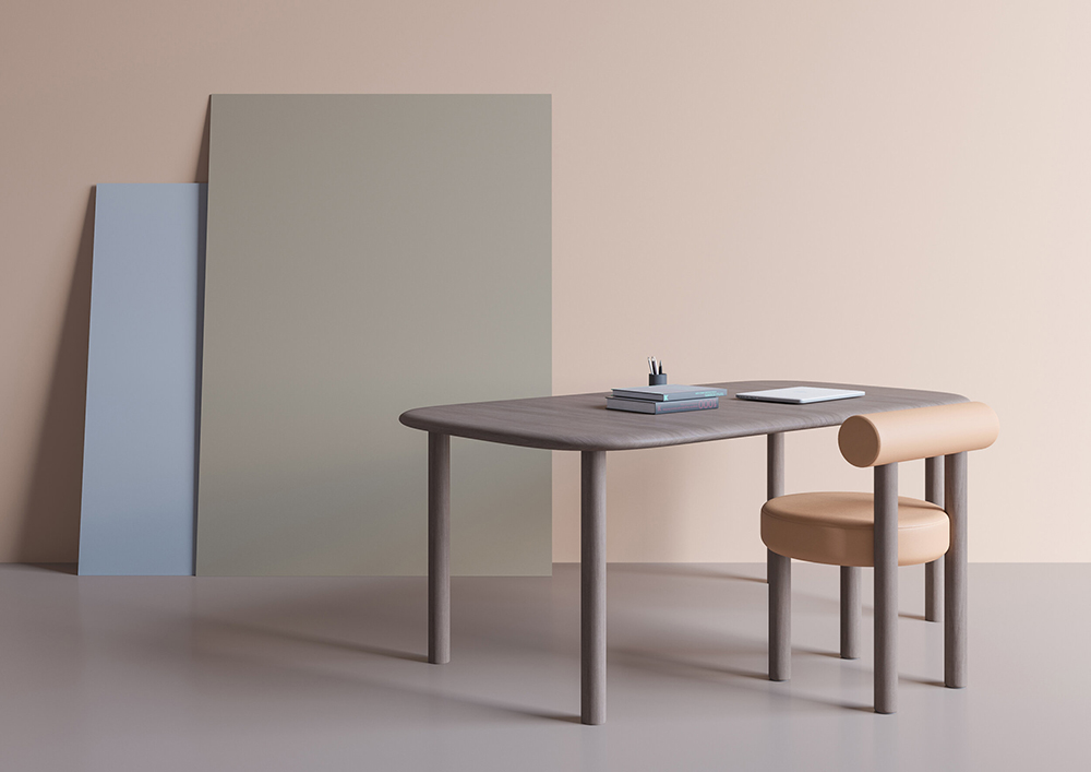 Geometric products，concise，Bauhaus ，Seat design，